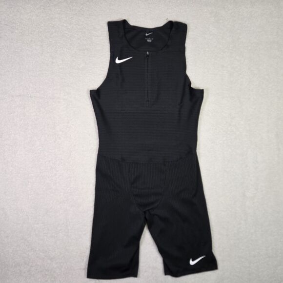 Nike Pro Elite Team Track & Field Black Speedsuit USA MADE